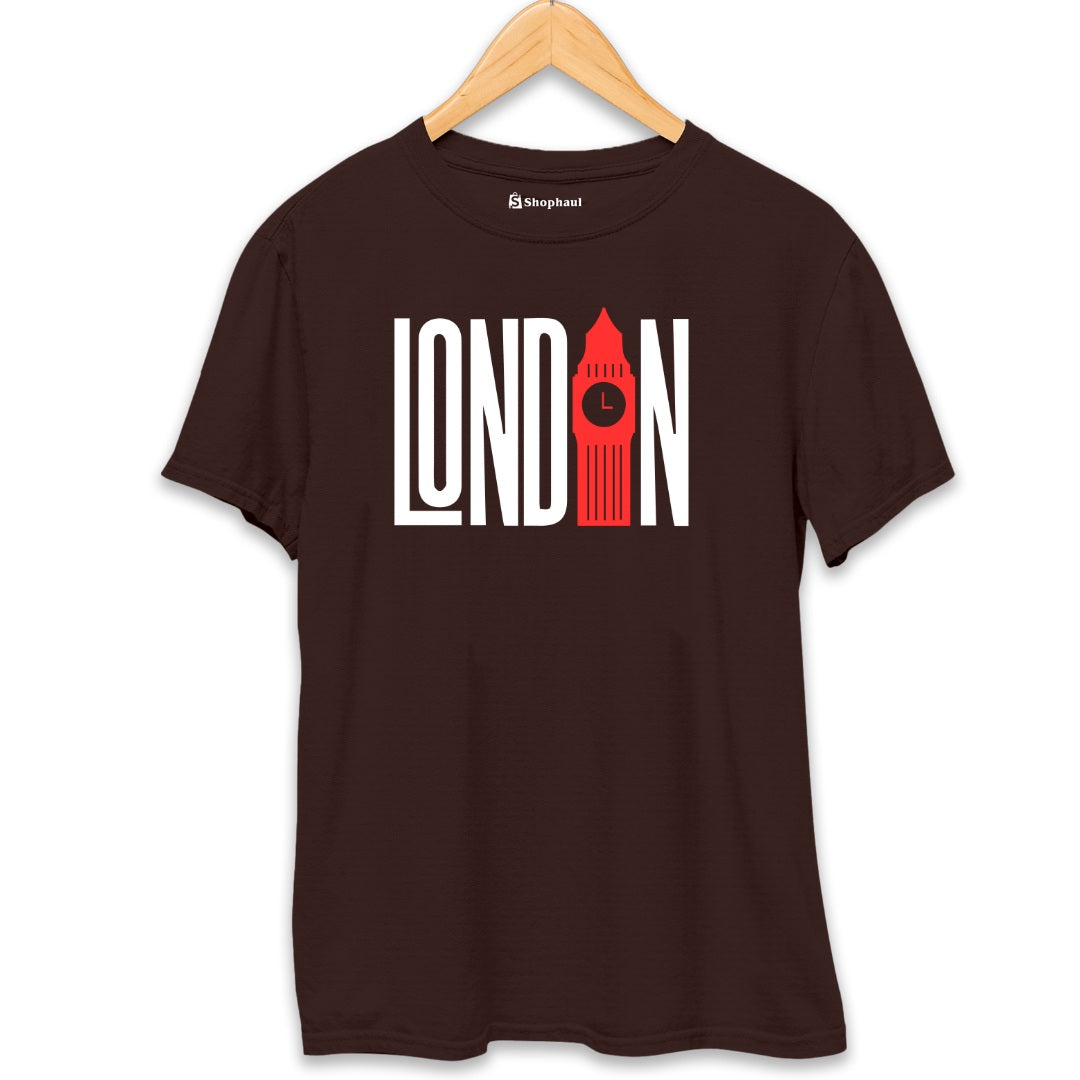 London T-Shirt  Coffee-Brown-XXL