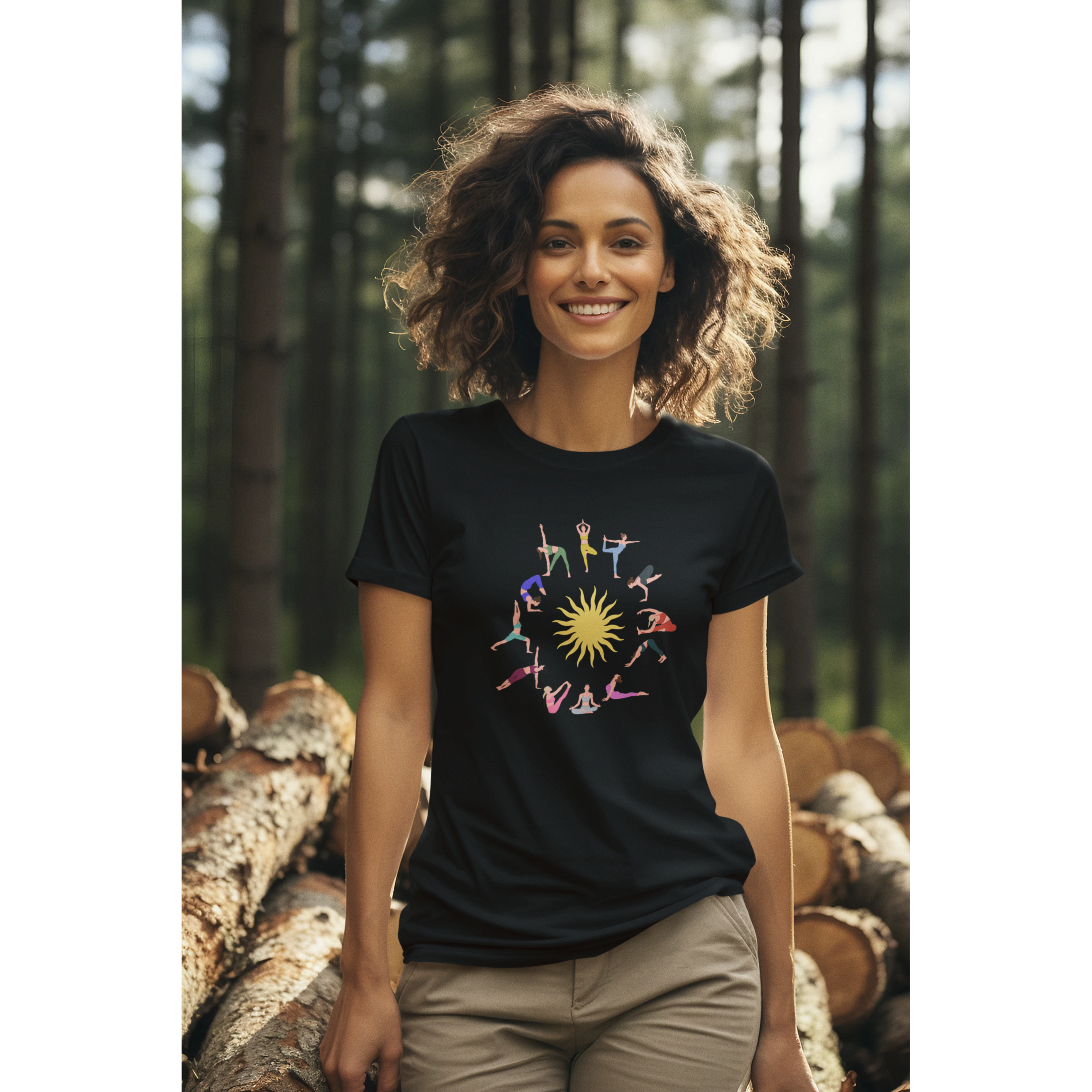 Surya Namskar Yoga T-Shirt 