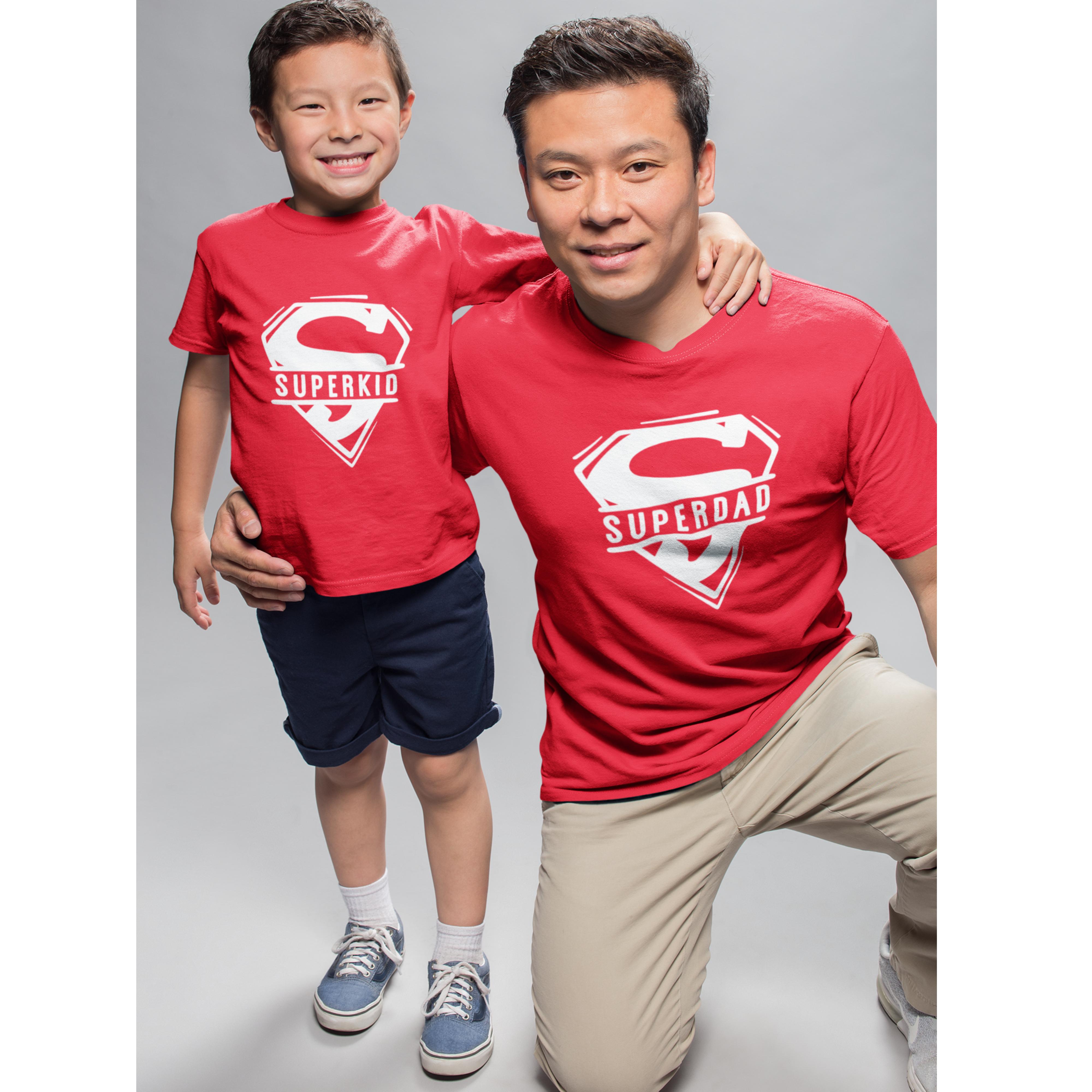 Super Dad Son T-Shirt 