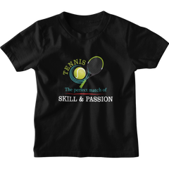 Kids Tennis is perfect match of Skill and Passion T-Shirt 