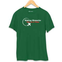 Making Memories Travel T-Shirt  Bottle-Green-XXL