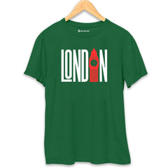 London T-Shirt  Bottle-Green-XXL