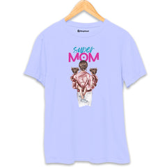 MOM of Girls T-Shirt  Lavender-XXL