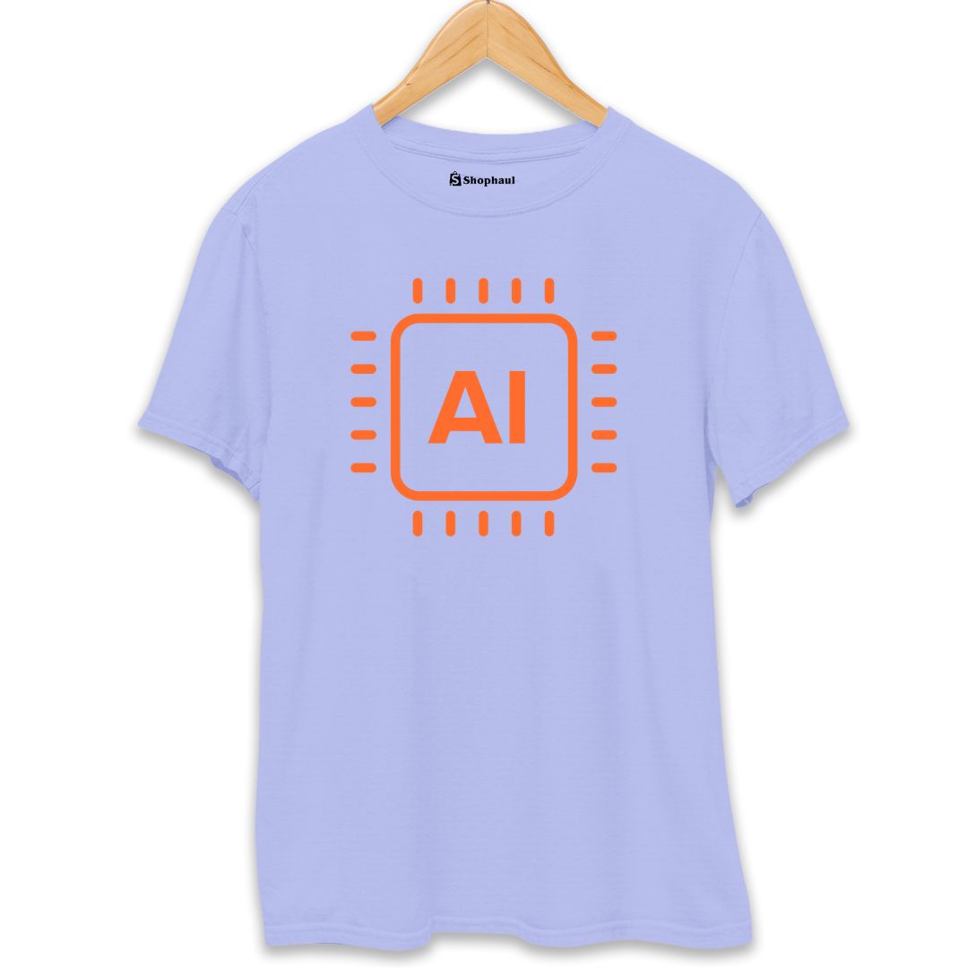 AI Coding T-Shirt  Lavender-XXL