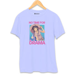 No Time for Drama T-Shirt  Lavender-XXL