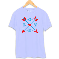 Love Arrows T-Shirt  Lavender-XXL