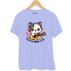 Play the Song of Joy Cat T-Shirt