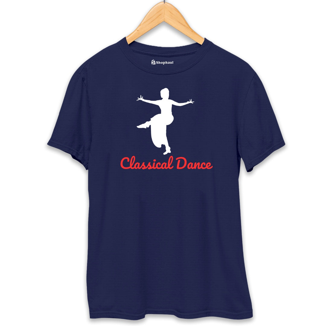 Classical Dance T-Shirt  Navy-Blue-XXL