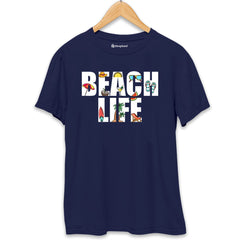 Beach Life T-Shirt  Navy-Blue-XXL