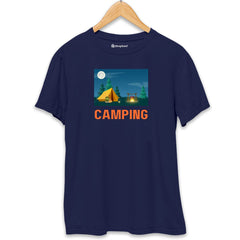 Camping T-Shirt  Navy-Blue-XXL