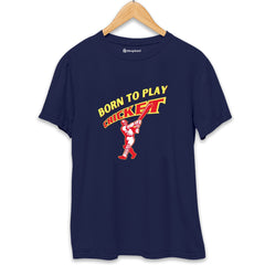 Born to Play Cricket T-Shirt