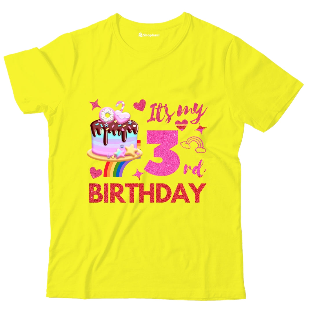 It's my 3rd Birthday T-Shirt