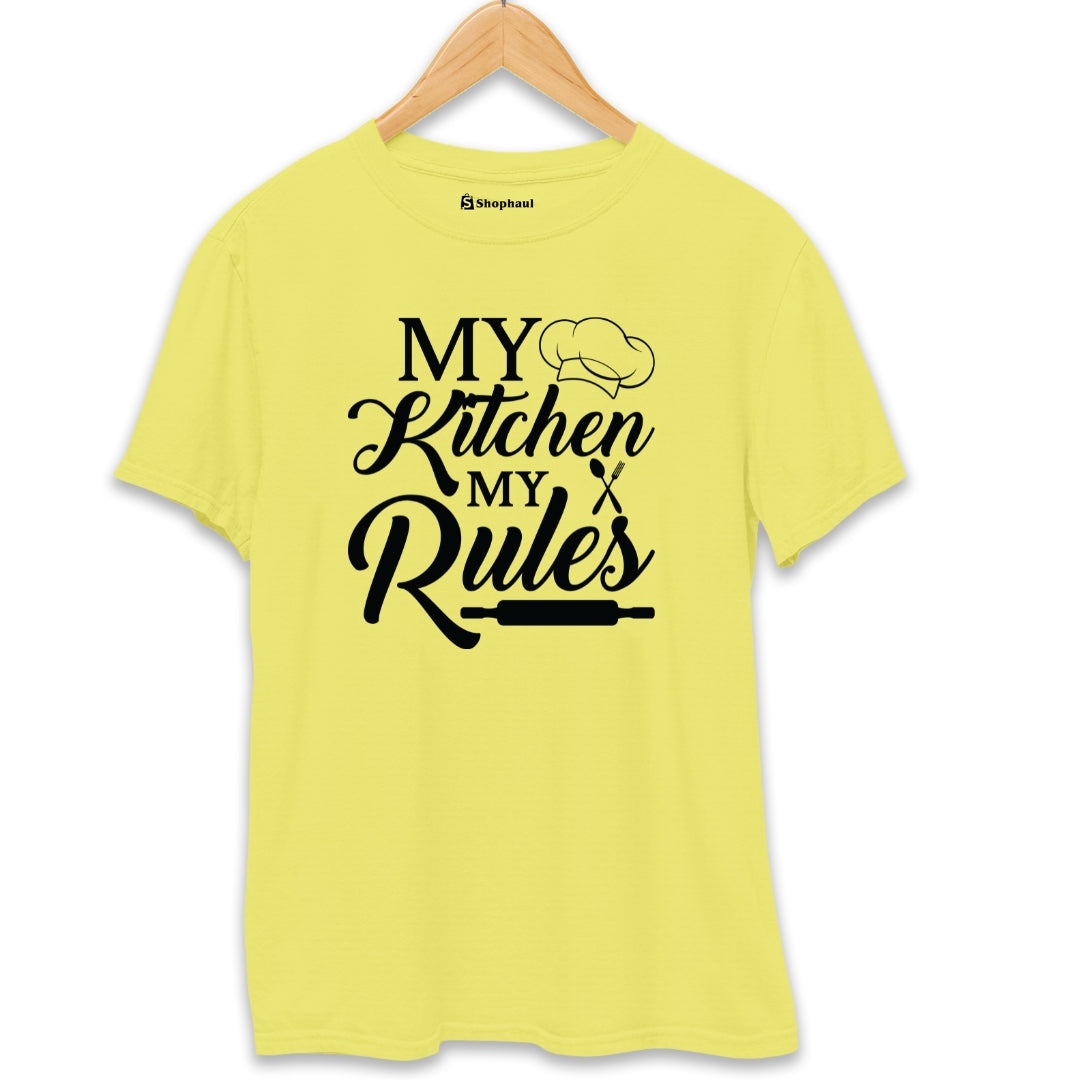 My Kitchen My Rules Cooking T-Shirt