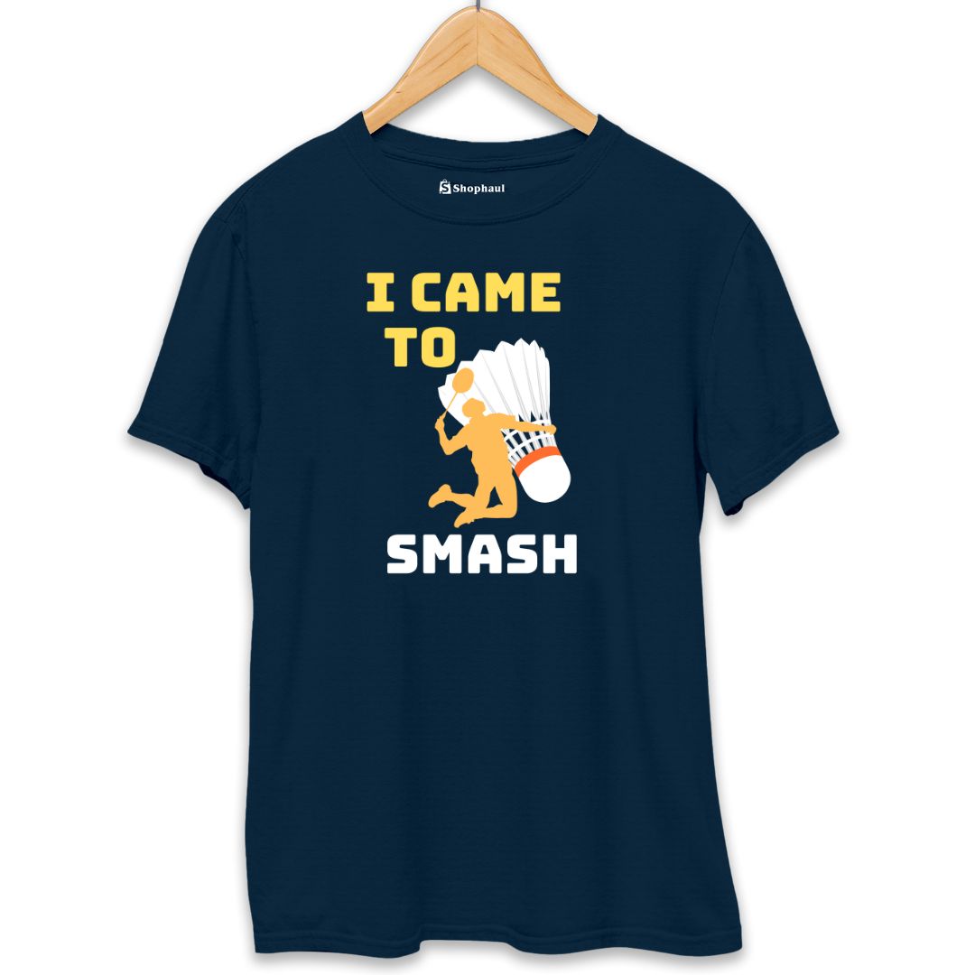 I came to Smash Badminton T-Shirt  Petrol-Blue-XXL