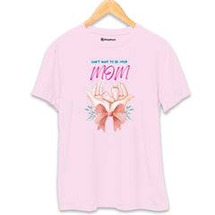 Can't Wait to be your MOM T-Shirt  Light-Baby-Pink-XXL