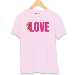 Teddy Love T-Shirt  Light-Baby-Pink-XXL