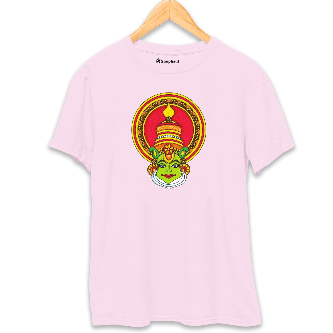 Theyyam T-Shirt  Light-Baby-Pink-XXL