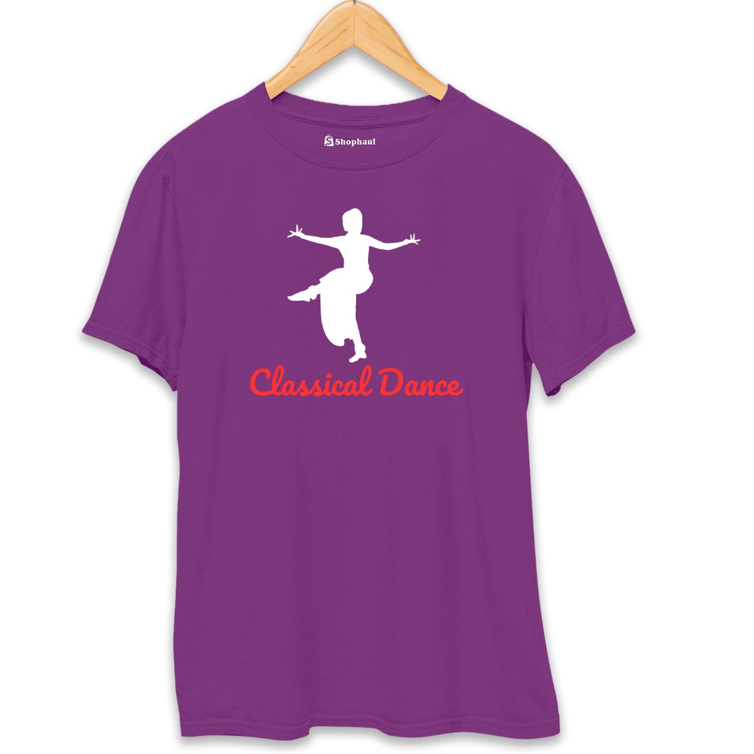 Classical Dance T-Shirt  Purple-XXL