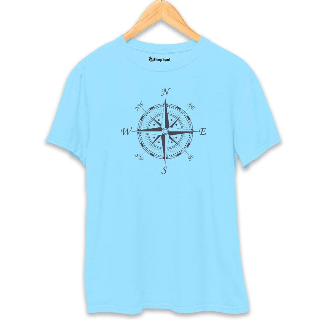 Compass Travel T-Shirt  SkyBlue-XXL