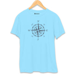 Compass Travel T-Shirt  SkyBlue-XXL