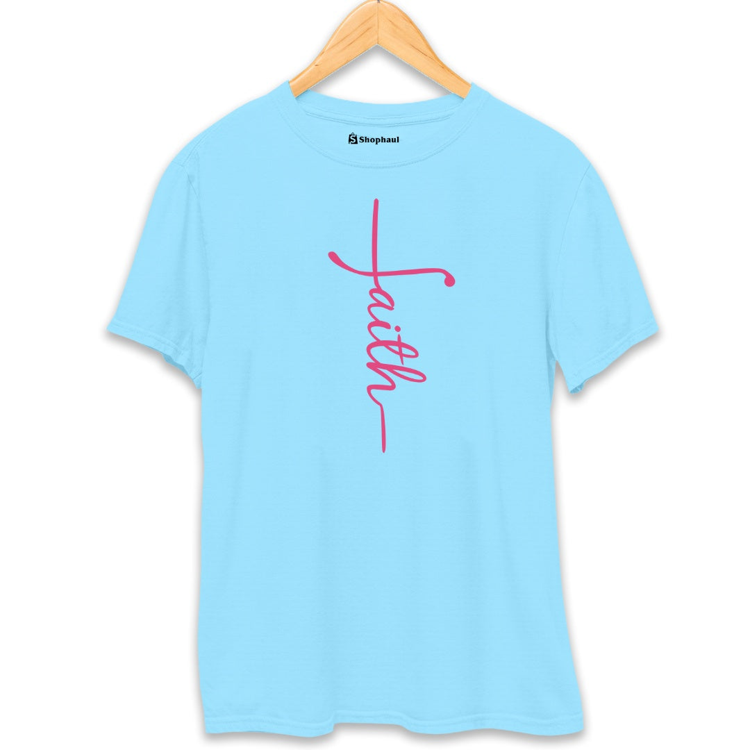 Faith T-Shirt  SkyBlue-XXL