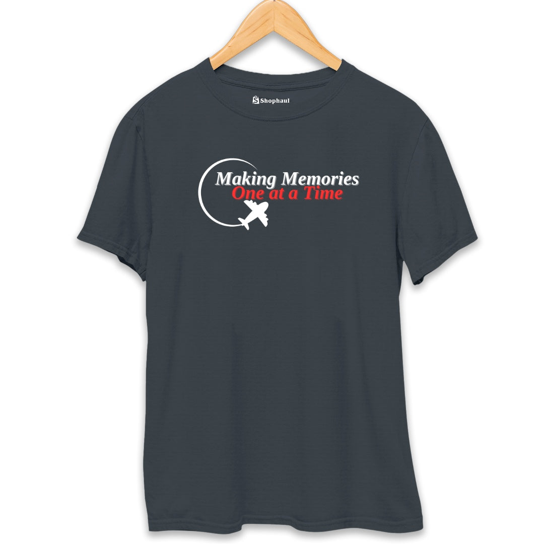 Making Memories Travel T-Shirt  Steel-Grey-XXL