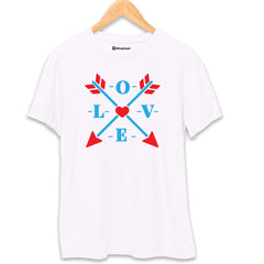 Love Arrows T-Shirt  White-XXL