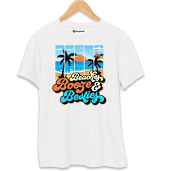 Beach Besties White T Shirt