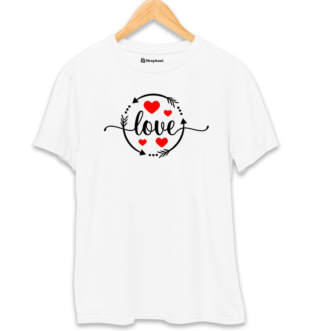 Love T-Shirt  White-XXL