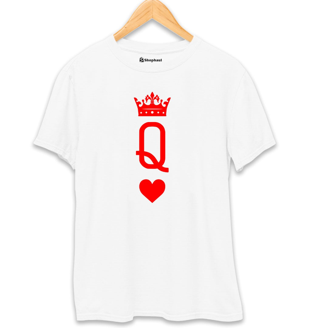 Couple - Queen T-Shirt  White-XXL