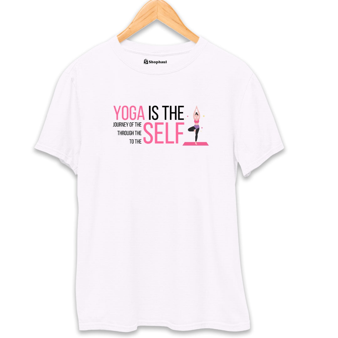 Yoga T-Shirt  White-XXL