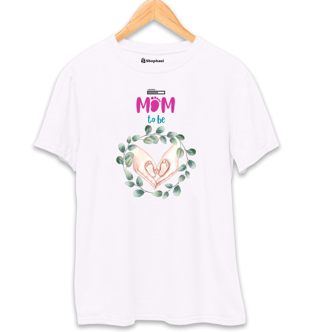 MOM to be T-Shirt  White-XXL