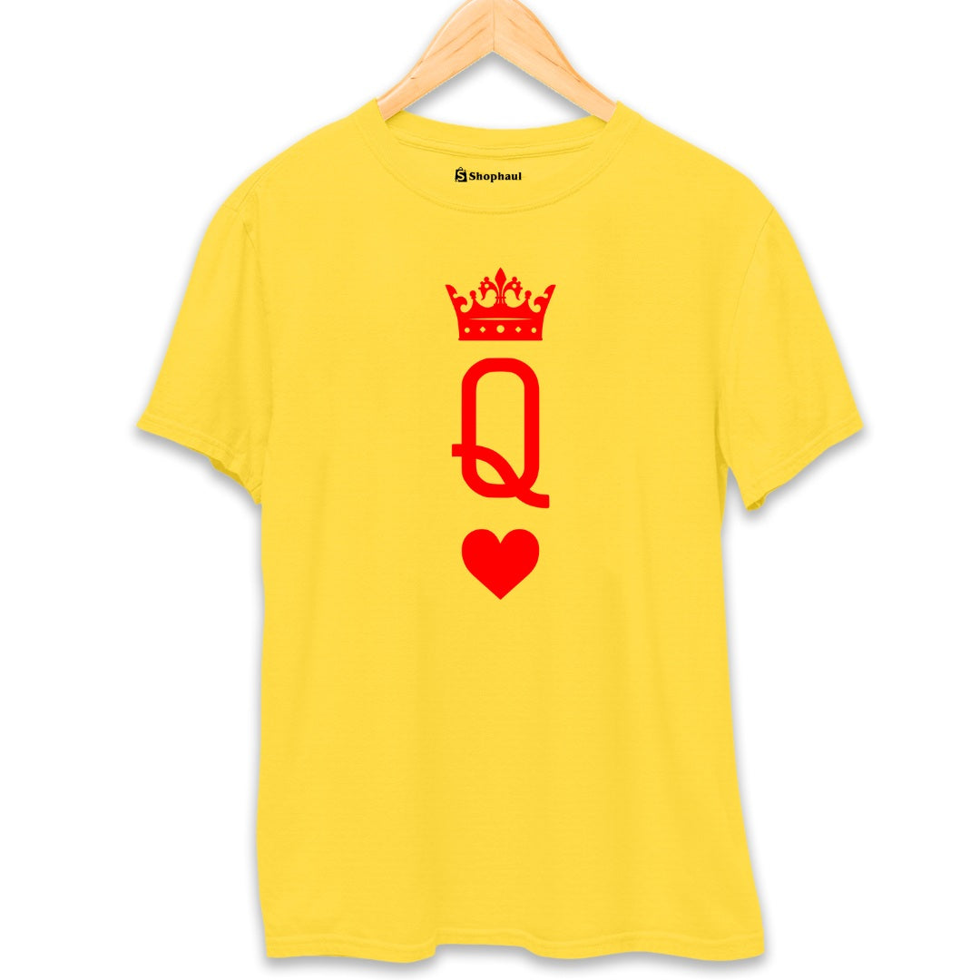 Couple - Queen T-Shirt  Yellow-XXL