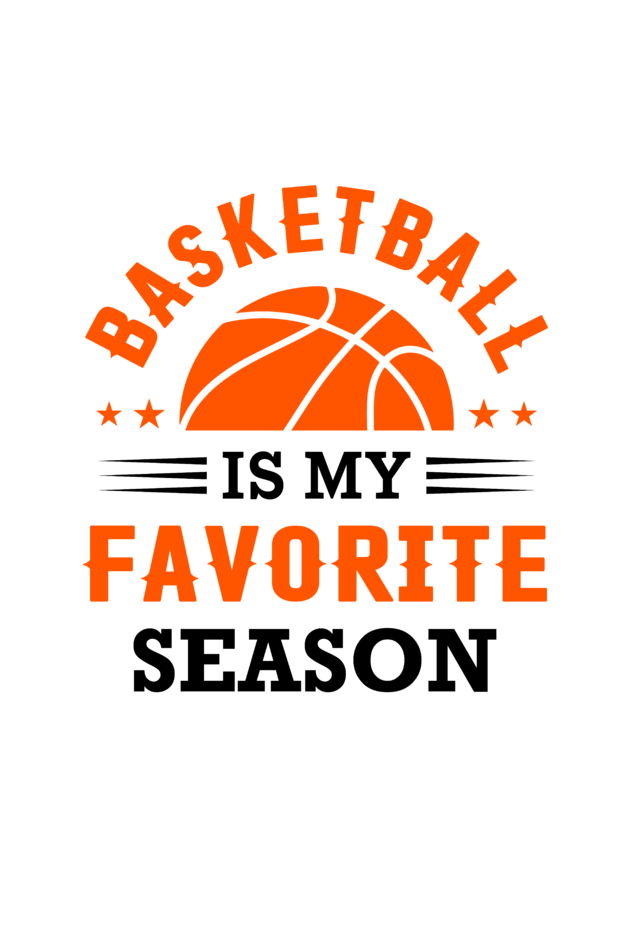 Basketball is my Favorite Season Oversized T-Shirt 