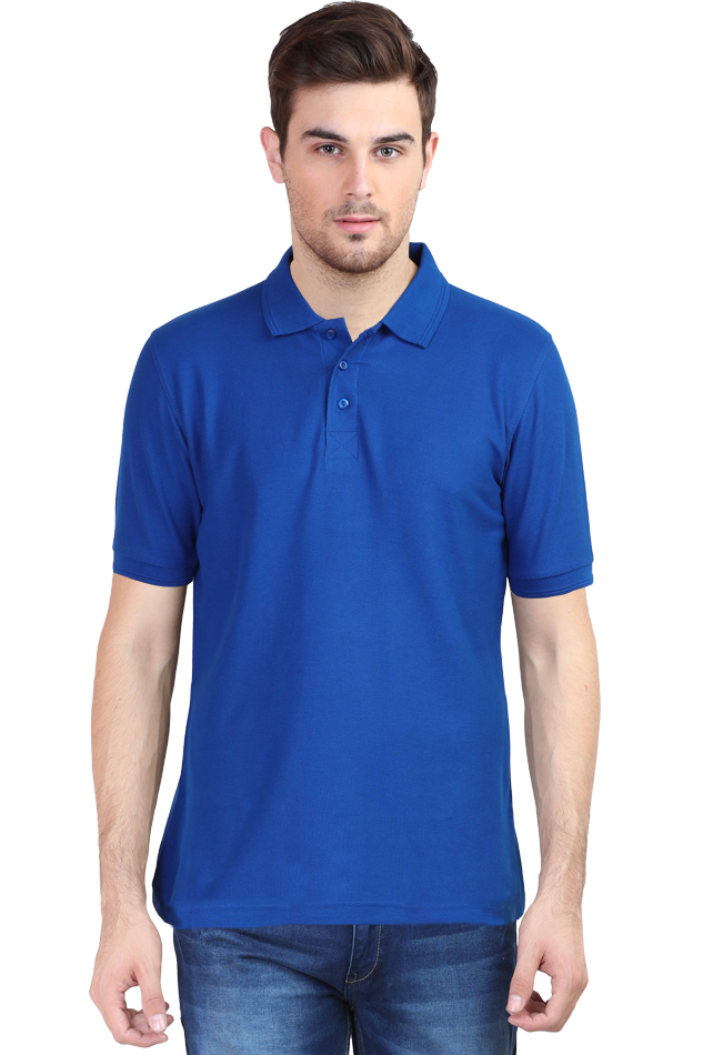 Polo T-Shirt Half Sleeve - Royal Blue 