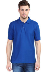 Polo T-Shirt Half Sleeve - Royal Blue 